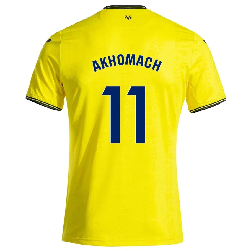 Ilias-Akhomach-Villarreal-2024-25-Home-Jersey.webp