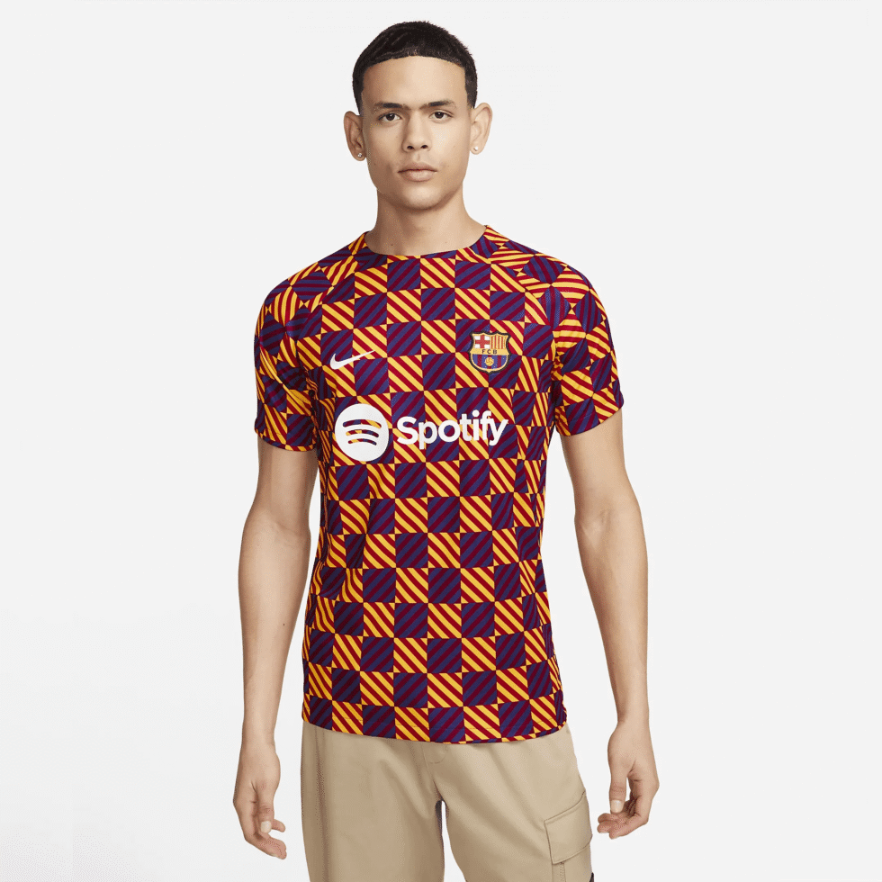 Nike2023BarcelonaMen sPre MatchJ
