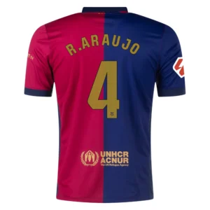 Ronald-Araujo-Barcelona-2024-25-Home-Jersey.webp