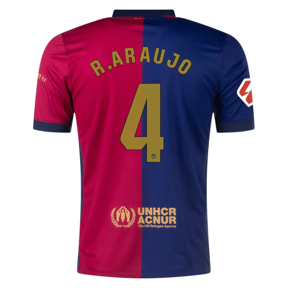 Ronald-Araujo-Barcelona-2024-25-Home-Jersey.webp