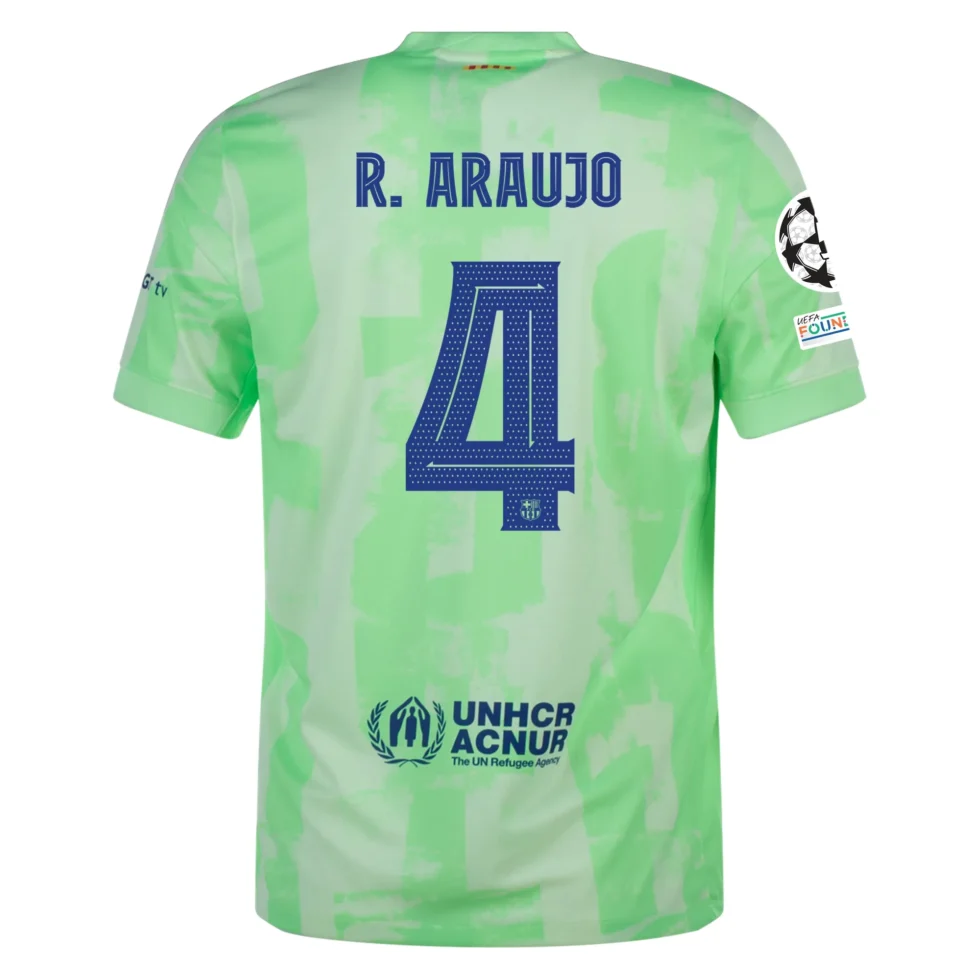 Ronald-Araujo-Barcelona-2024-25-UCL-Third-Jersey.webp